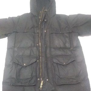 Scarce Filson Down Cruiser Parka MK1 distressed sleeves and cuffs